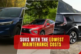 10 est SUVs With The Lowest Maintenance Costs Over 5 Years
