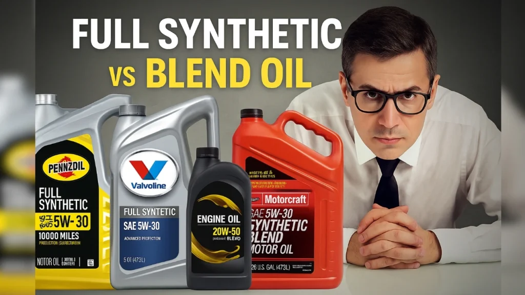 Full Synthetic vs Blend Oil What Really Matters