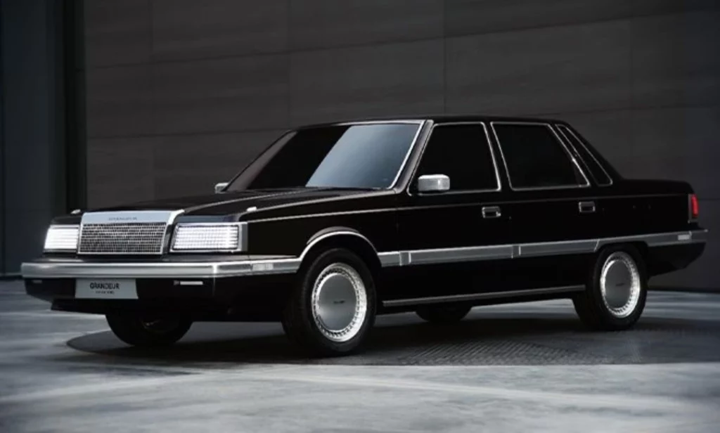 Grandeur EV Is 80s Luxury Reimagined