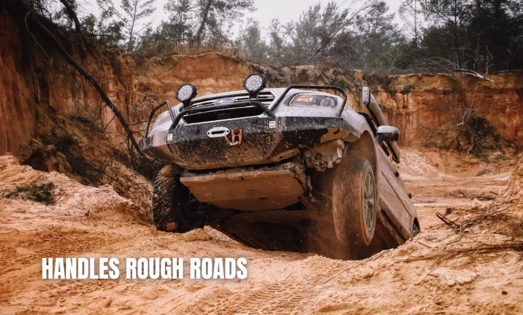 Which SUV handles rough roads better