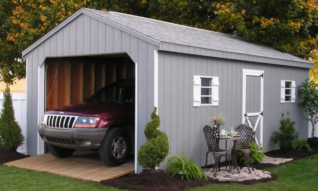 Types of Temporary Car Garages and Materials Used