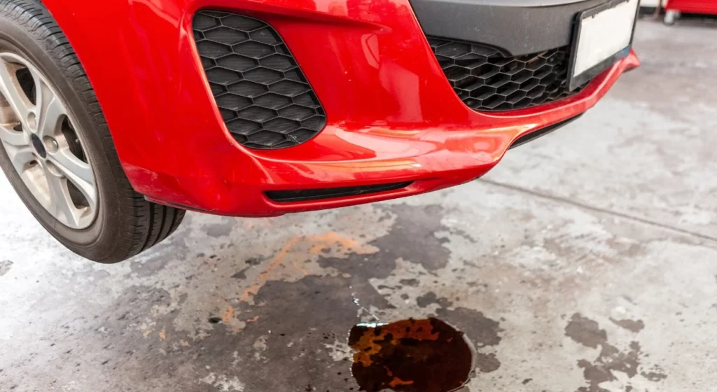 What Does Red Fluid Leaking from a Car Mean And How to Fix It
