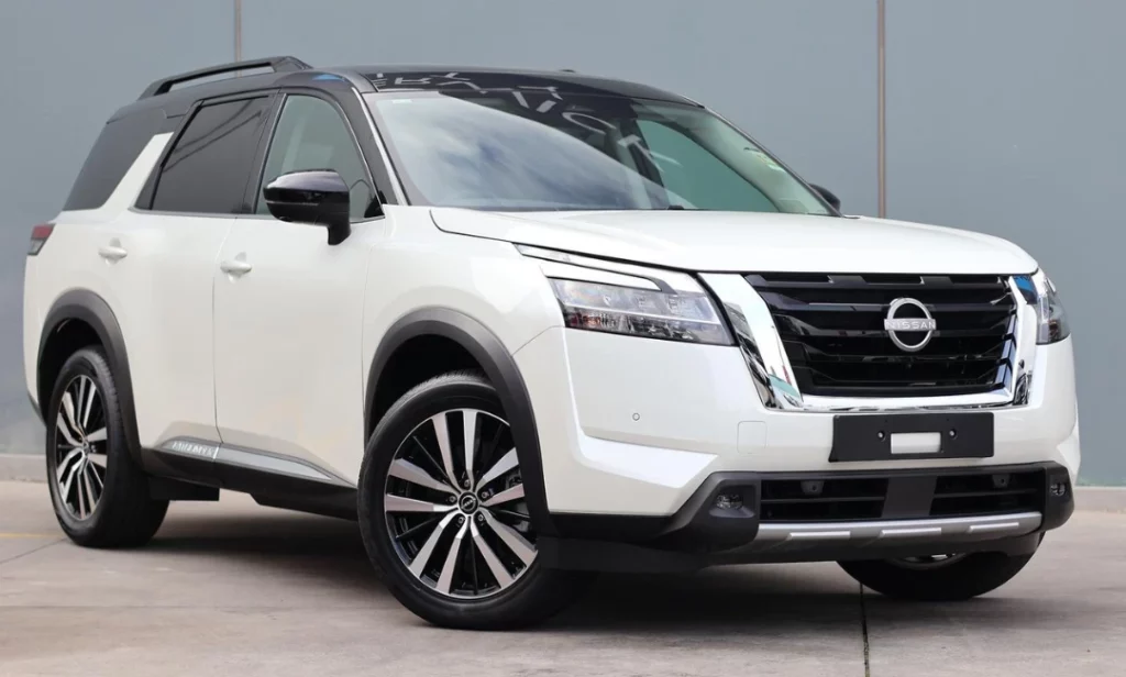 White with Black Roof and Trims